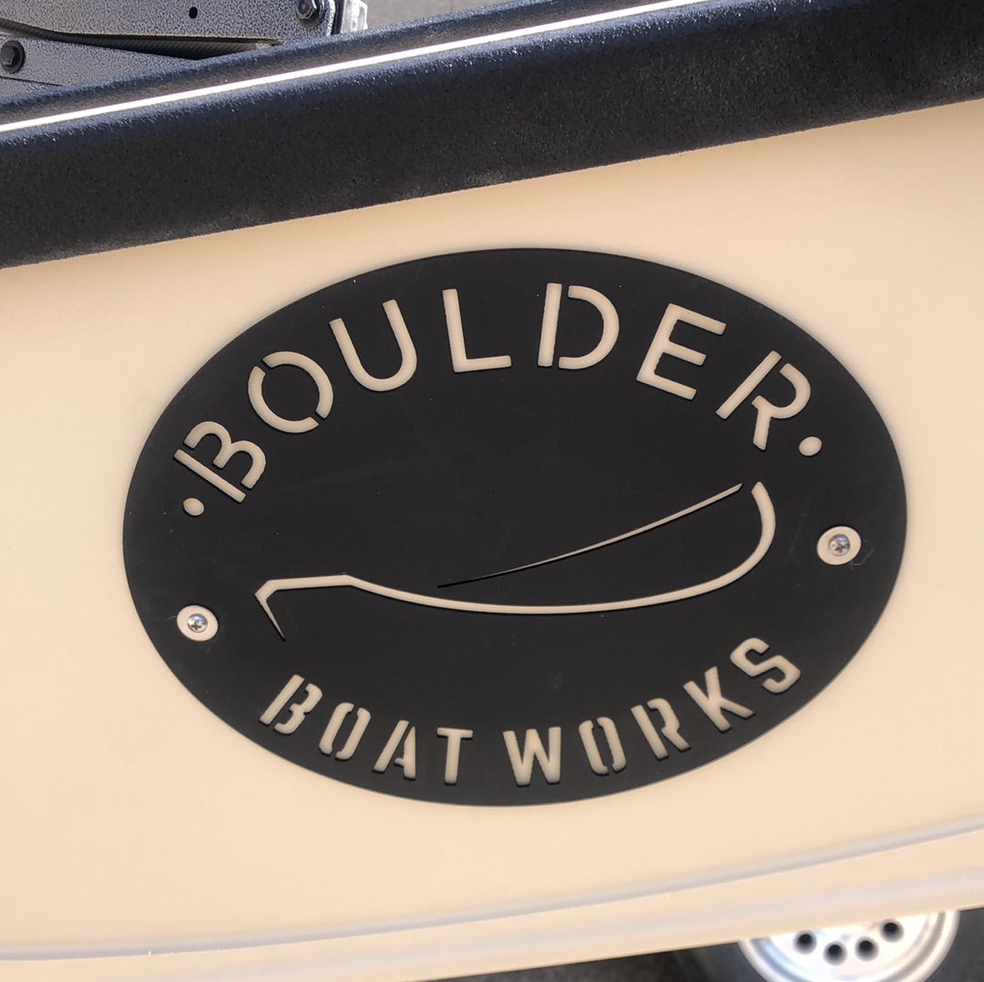 Boat Parts - Custom Logo Shield